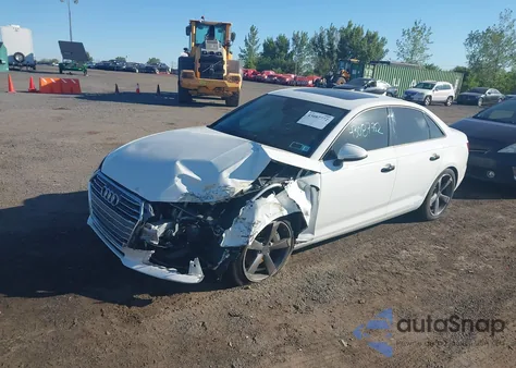 2017 Audi A4 2.0T Premium из США, поврежденный, VIN WAUANAF40HN011694